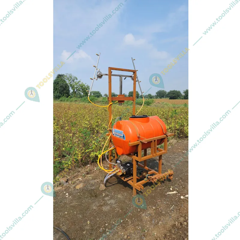Tractor Mounted Boom Sprayer of 250 L Tank Capacity with 2 Set Stainless Steel Pipe
