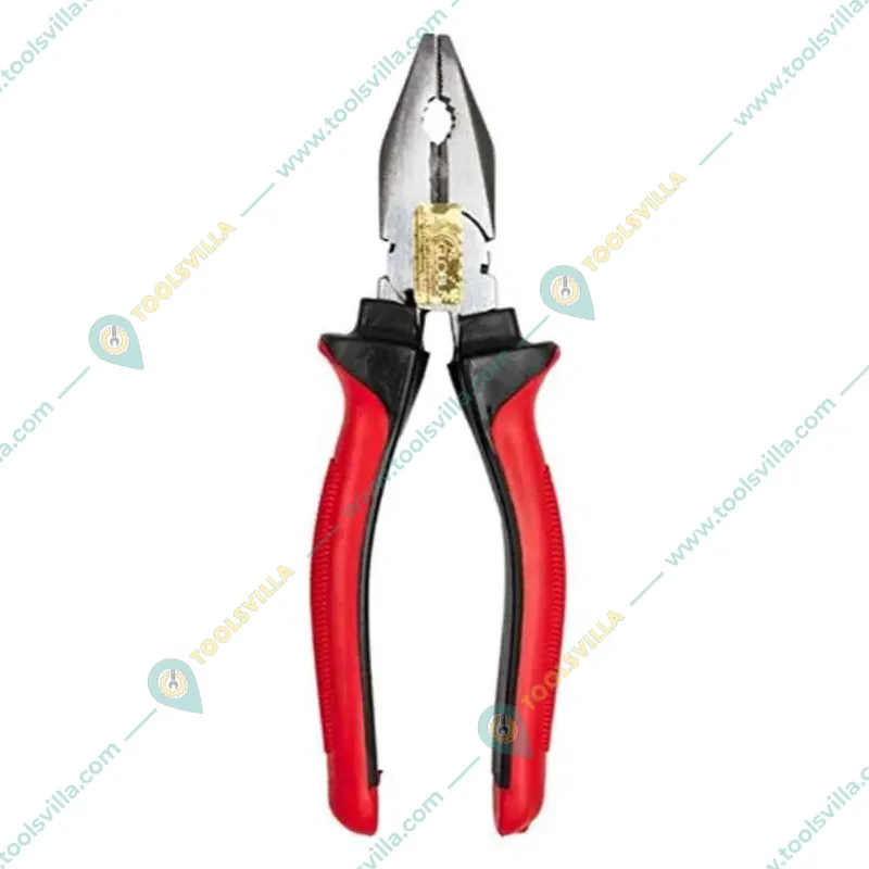 Globus Combo of 8 Pcs 6-7 to 20-22 Steel Double Open End Spanner Set and 8 inch Combination Plier (319)