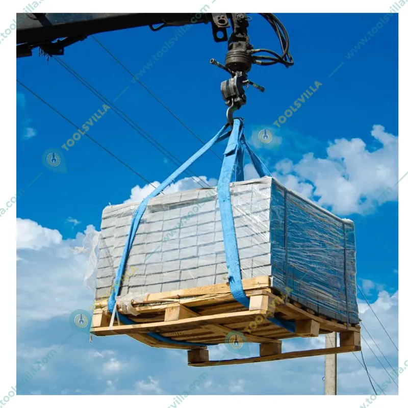 Safelift 8 Ton 6 Meter Duplex Polyester Web Sling, Width 200 mm