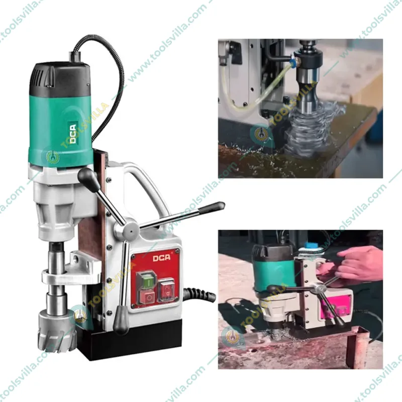 DCA 30mm 900 W Magnetic Drill with Maximum Stroke 140 mm (AJC-30)