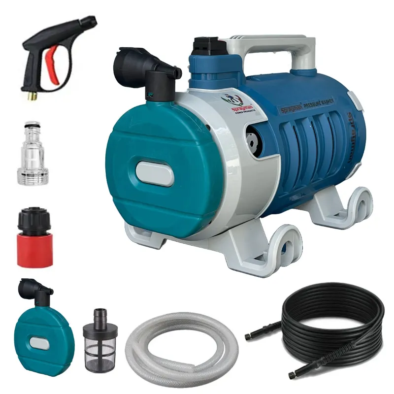 Sprayman 90 Bar, 1800 W, High Pressure car Washer With Accessories, 6 Month Warranty (SPPW-101)