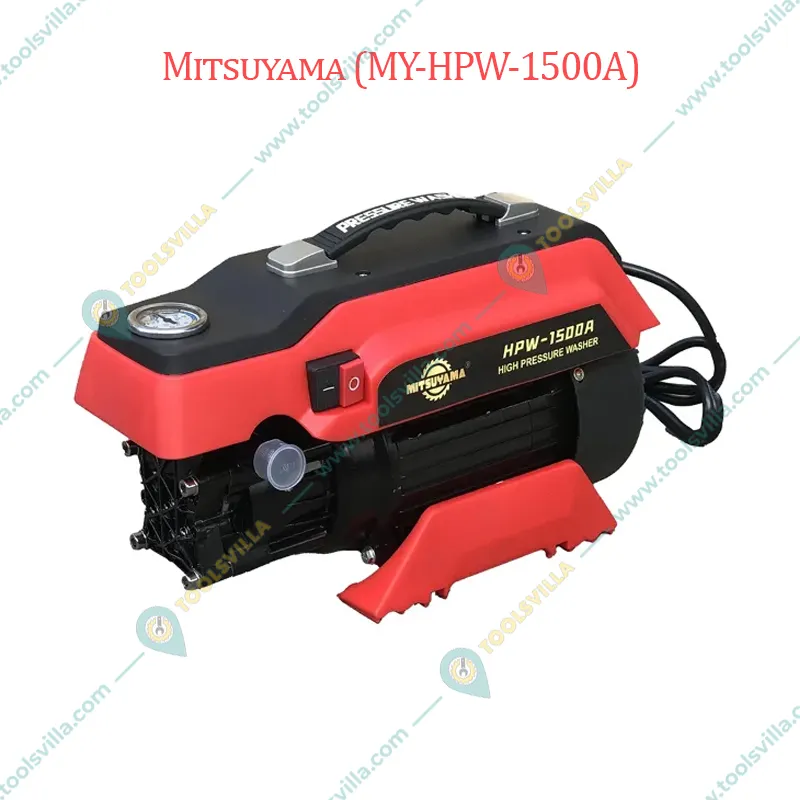 Mitsuyama 1500 W High Pressure Washer, 90 Bar Pressure and 6 LPM Flow Rate (MY-HPW-1500A)