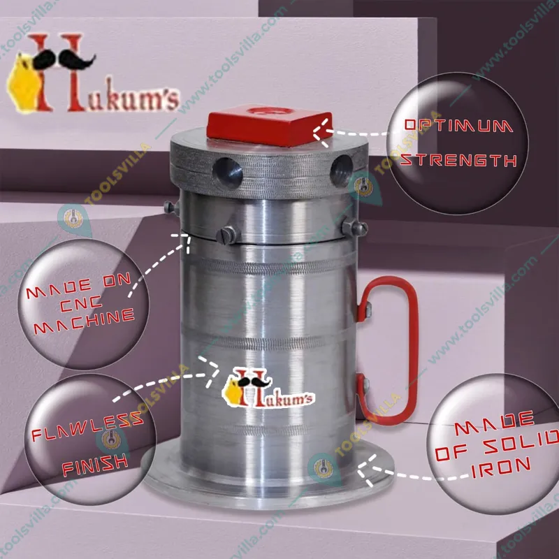 Hukums 90 Ton Capacity Mechanical Screw Jack for Truck, Trailers, Tipper Truck, etc. - 400 mm Max. Lifting Height