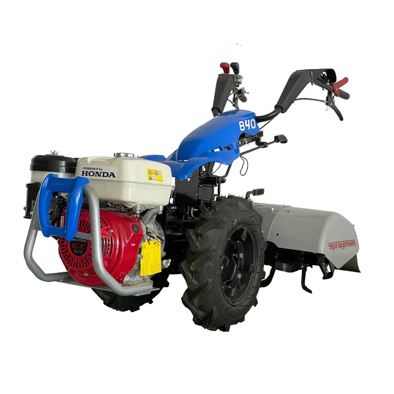 Sprayman BSC 840, Back Rotary Power Tiller, With 9 HP HONDA GX270 Petrol Engine