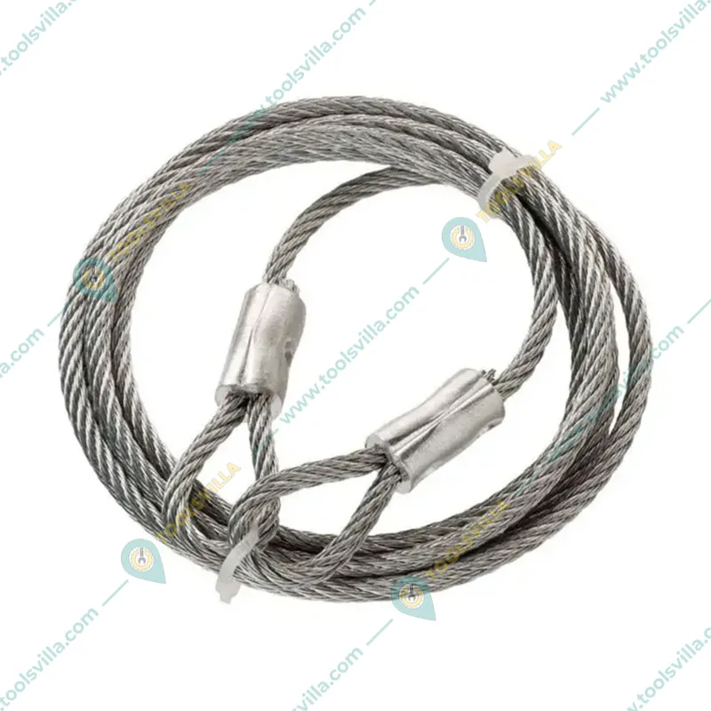 National 9 mm 10 meter Long Wire Rope Sling For Lifting, Rigging and Material Handling      