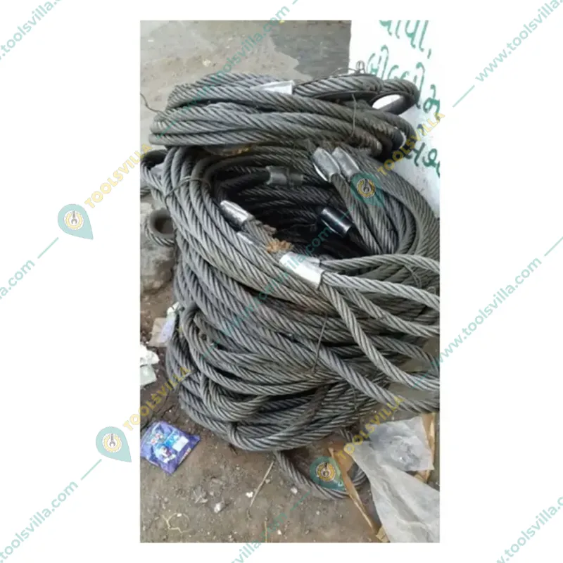 National 9 mm 10 meter Long Wire Rope Sling For Lifting, Rigging and Material Handling      