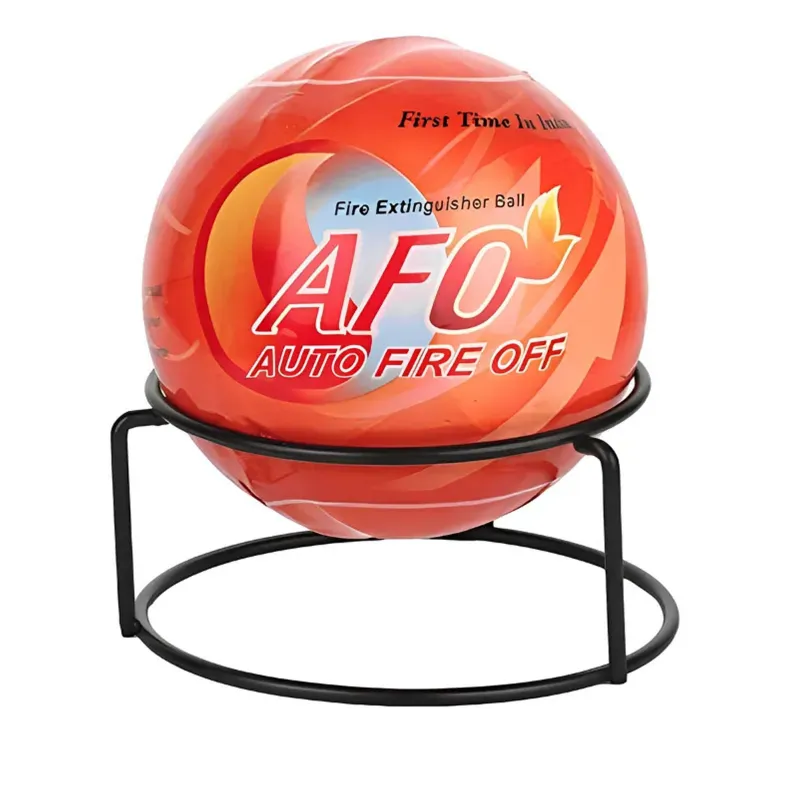 AFO (Auto Fire Off) 5 Kg Capacity Plastic Fire Extinguisher Ball (Standard, Orange)-Approved by Govt of India