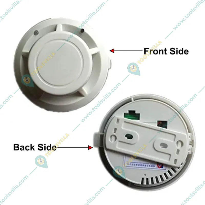 Premium Quality Fire Smoke Detector Alarm System (Wired)(Pack-5 Pcs.)