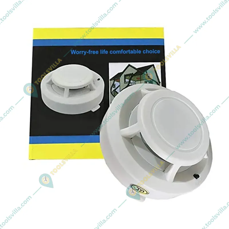 Premium Quality Fire Smoke Detector Alarm System (Wired)(Pack-5 Pcs.)