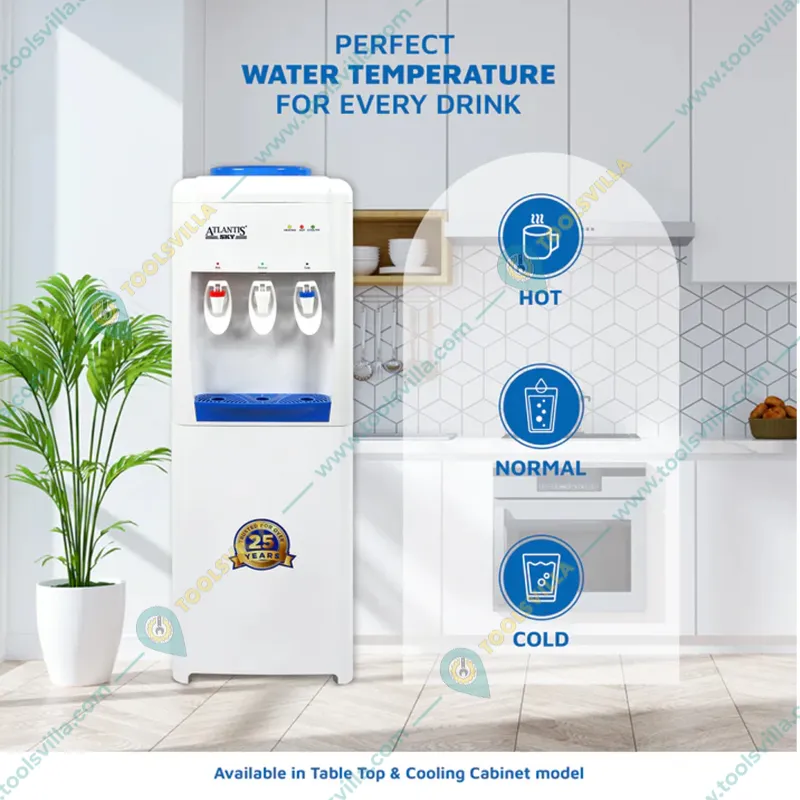 Atlantis Sky 3.5 Litre Hot-Cold and Normal Floor Standing Water Dispenser  
