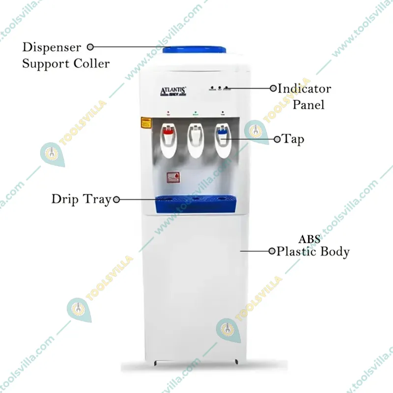 Atlantis Sky 3.5 Litre Hot-Cold and Normal Floor Standing Water Dispenser  