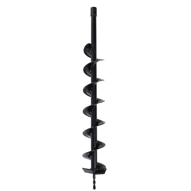 Zeyang 3 Iinch Auger Bit (Single Spiral) For 2 Stroke & 4 Stroke For Earth Auger/ Post Hole Digger Machine, EA-031