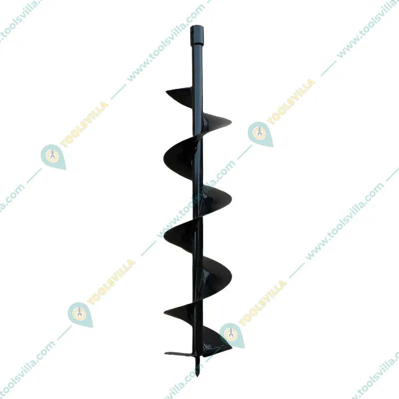 Heavy Duty 63-cc Earth Auger Engine with 152.4 mm (6 inch) Drill Bit | Post Hole Digger | Soil Drilling Machine
