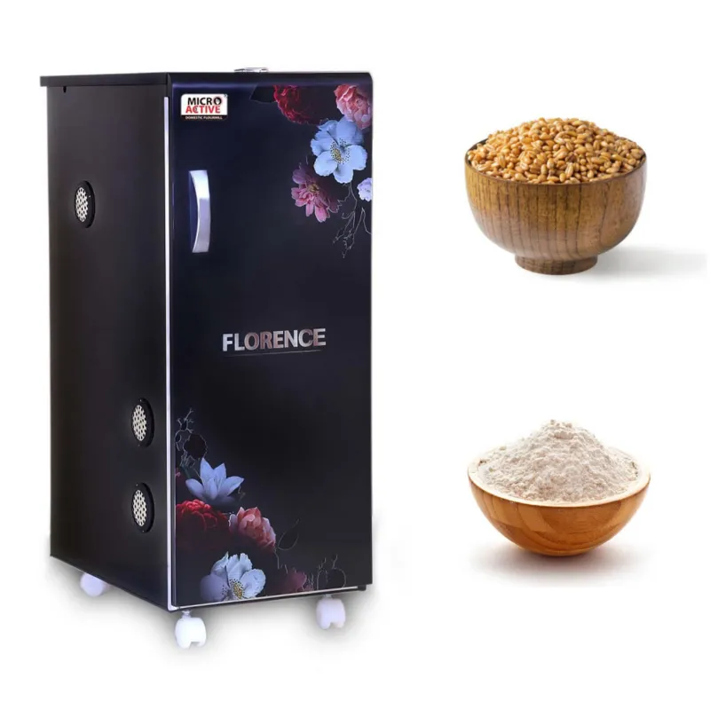 Microactive Fully Automatic 1 HP Domestic Flour Mill/Atta Chakki/Ghar Ghanti Machine, 8-10 Kg/hour With LED Light And Free Accessories