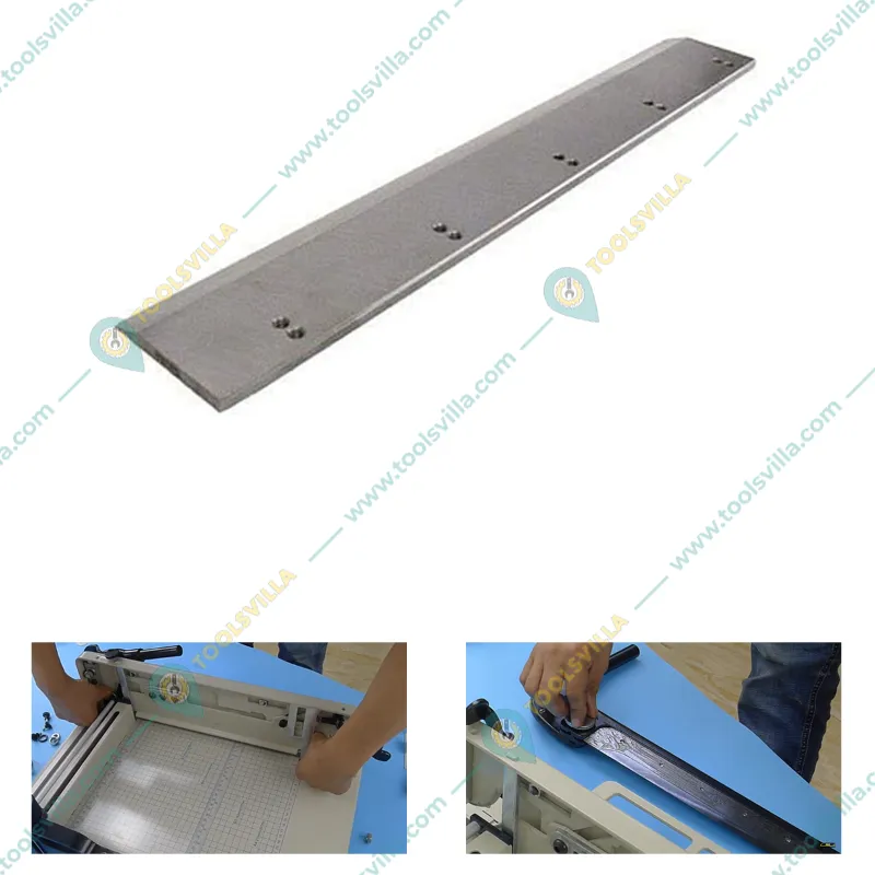 Best Quality 17" Straight Guillotine Paper Cutting Blade Knife For A3 Guillotine Papers
