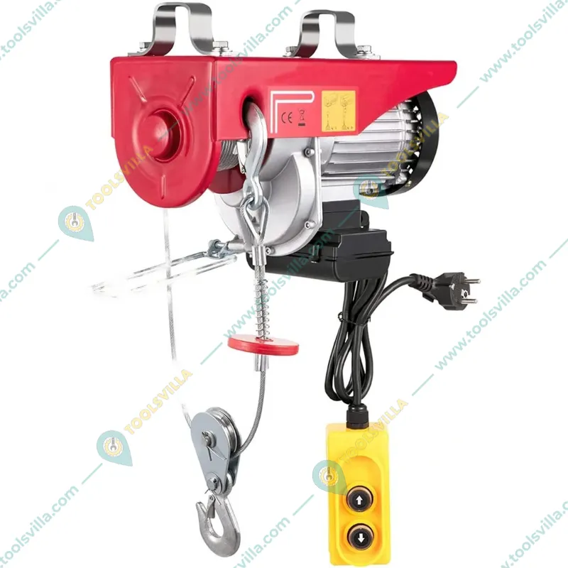 Boltz PA 600 kg Electric Hoist With 1.6 HP 100% Copper Winding Motor, 5 mm Diameter & 20 Meter Long Wire Rope