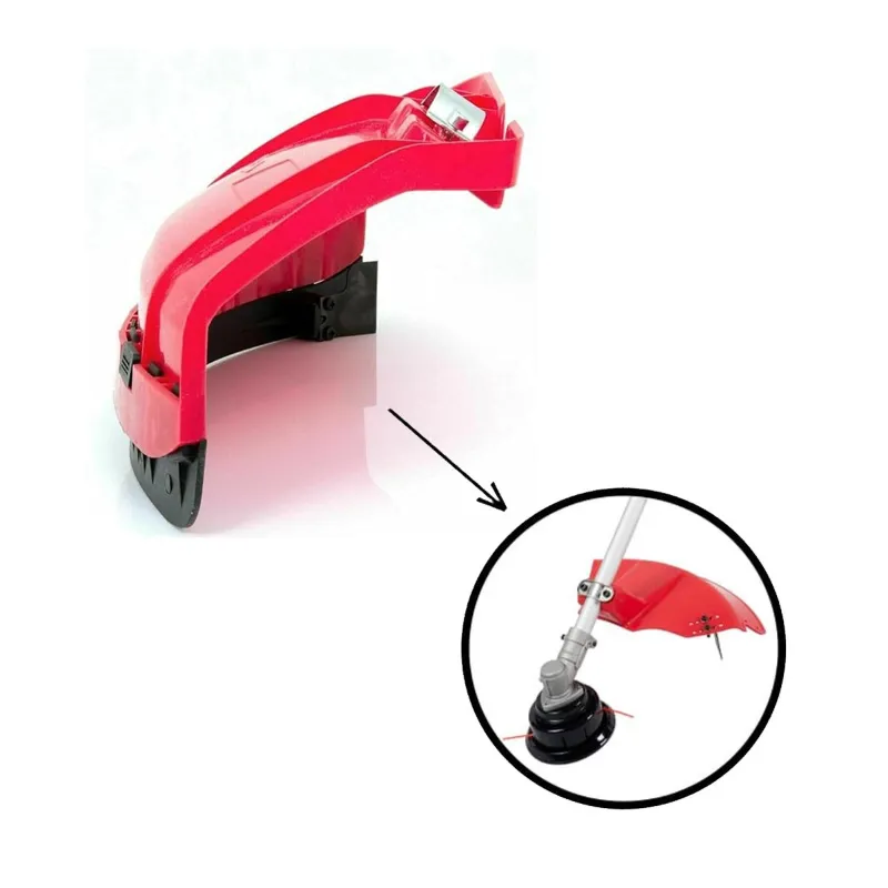 Heavy Duty Shield Guard with Clamp Plate for Brush Cutter 