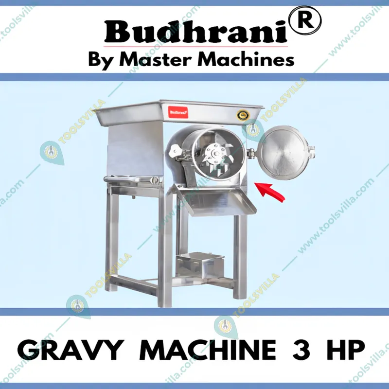 Budhrani® by Master Machines Stainless Steel Commercial Wet Mill