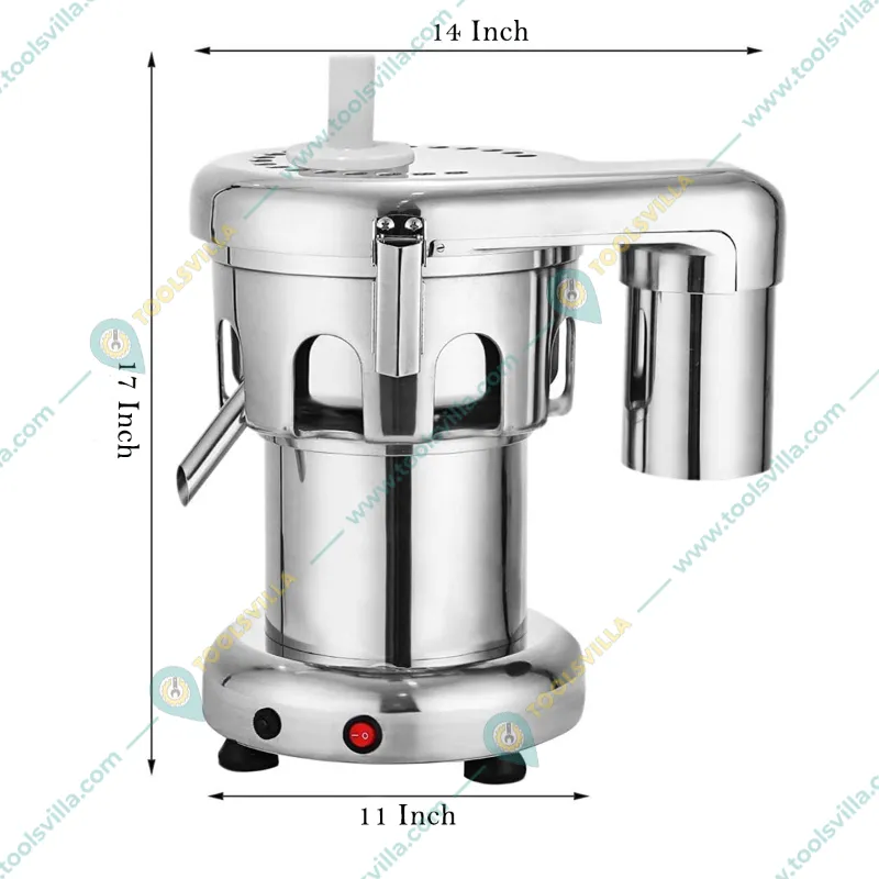 Commercial Automatic Centrifugal Fruit and Vegetable Juicer Machine, 550 watt
