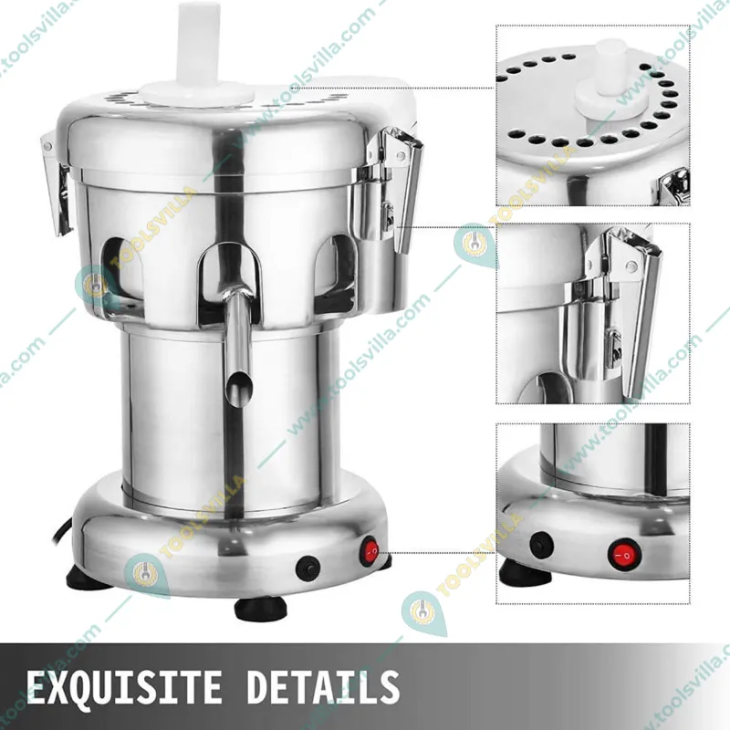 Commercial Automatic Centrifugal Fruit and Vegetable Juicer Machine, 550 watt