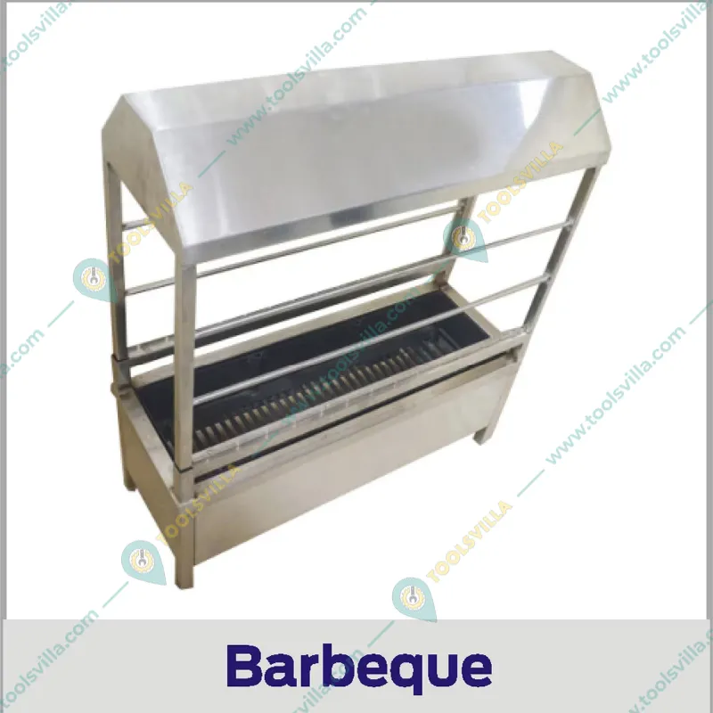 Commercial Charcoal Operated 24X12X36 Inch Barbeque Grill 