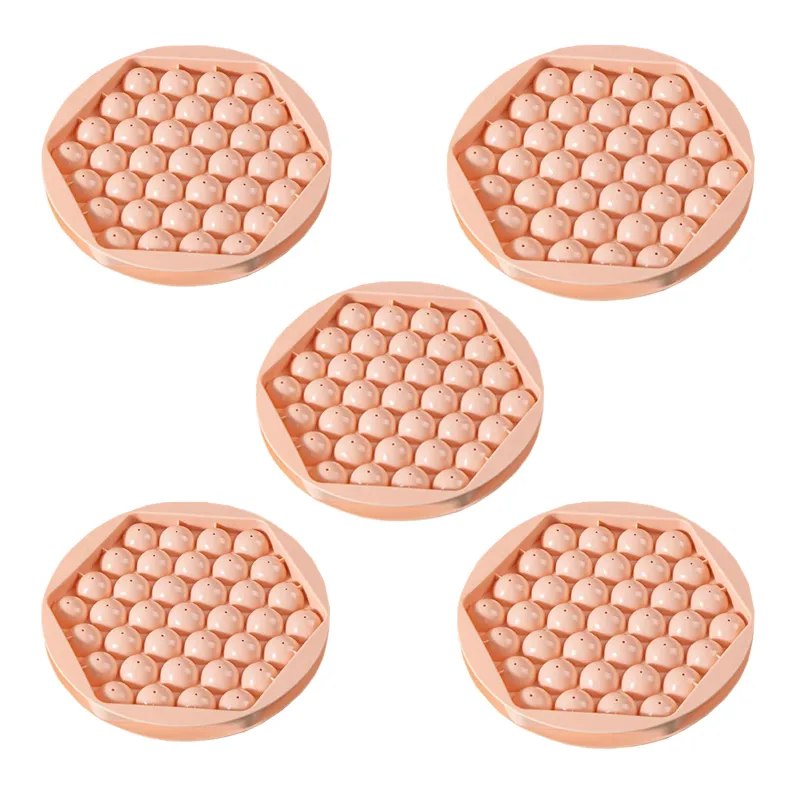 (Pack of 5) Round Ice and Chocolate Sphere Mould with 37 Cavity for Bakeries 