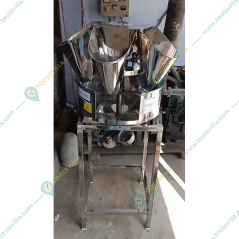 Commercial Stainless Steel Body Chicken Cutting Cone Machine, 5 Birds
