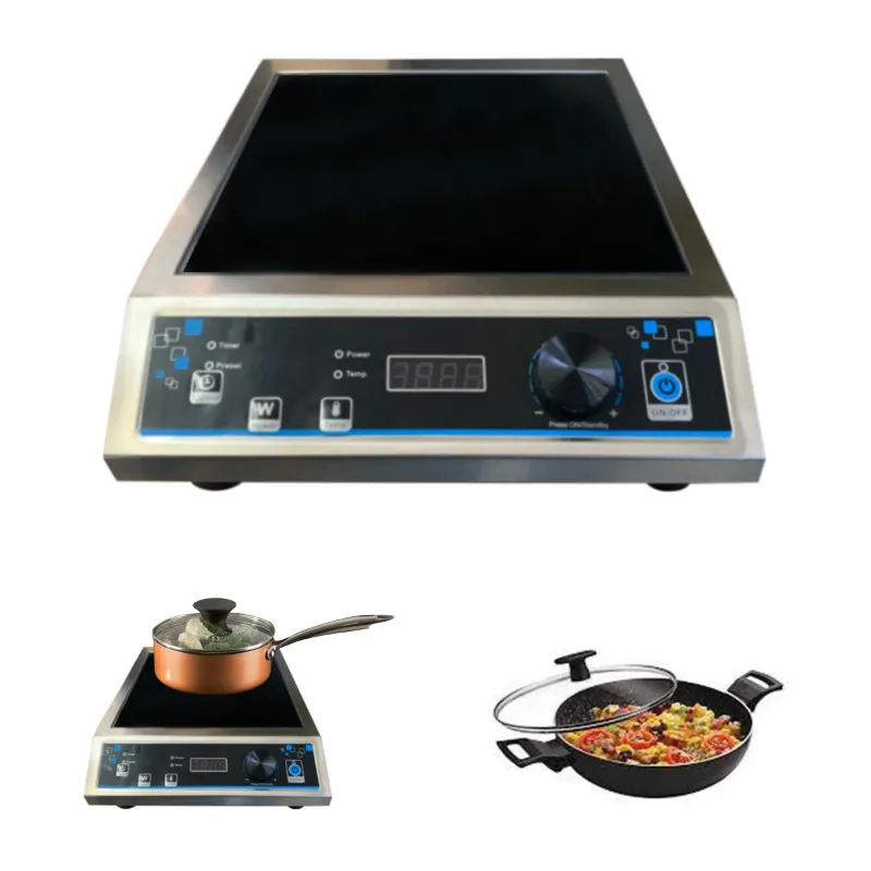 Commercial 3.5 Kw High Power Induction Cooktop 
