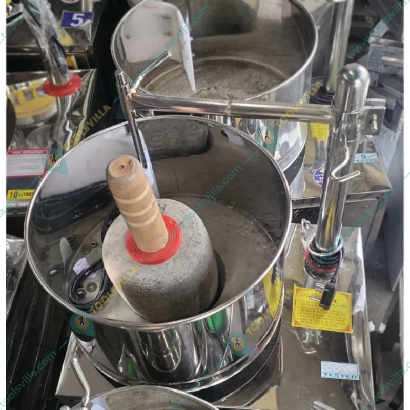 Made in India Commercial 5 Liter SS Wet Grinder, With 0.5 HP Lakshmi Motor