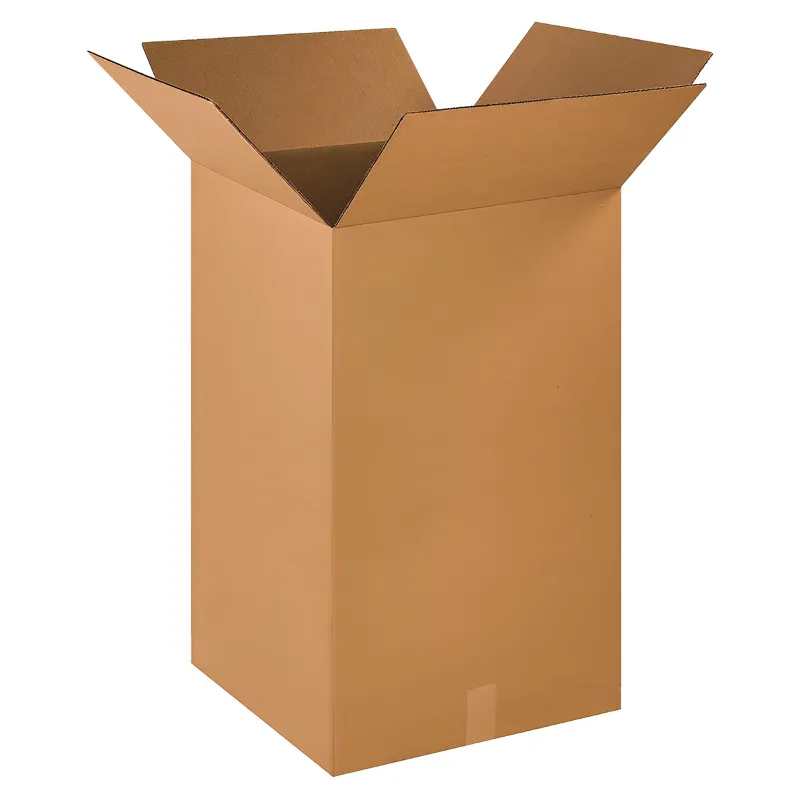 Corrugated 3 Ply Brown Packaging Box, 5x5x11 inch