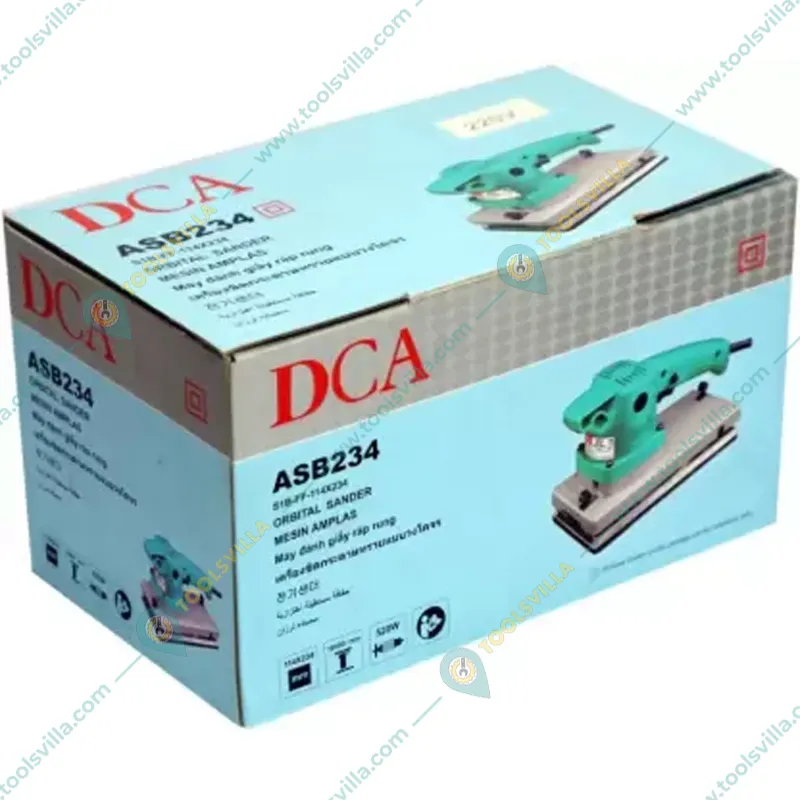 DCA 110 mm 520 Watt Orbital Sander, 10000 rpm (ASB234)