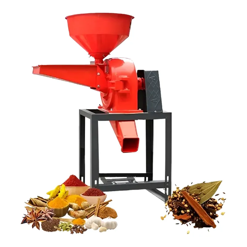 Disc Mill/Flour Mill/Pulverizer Machine/Masala Grain & Spice Grinder with 30-40 Kg/Hr Capacity Without Motor