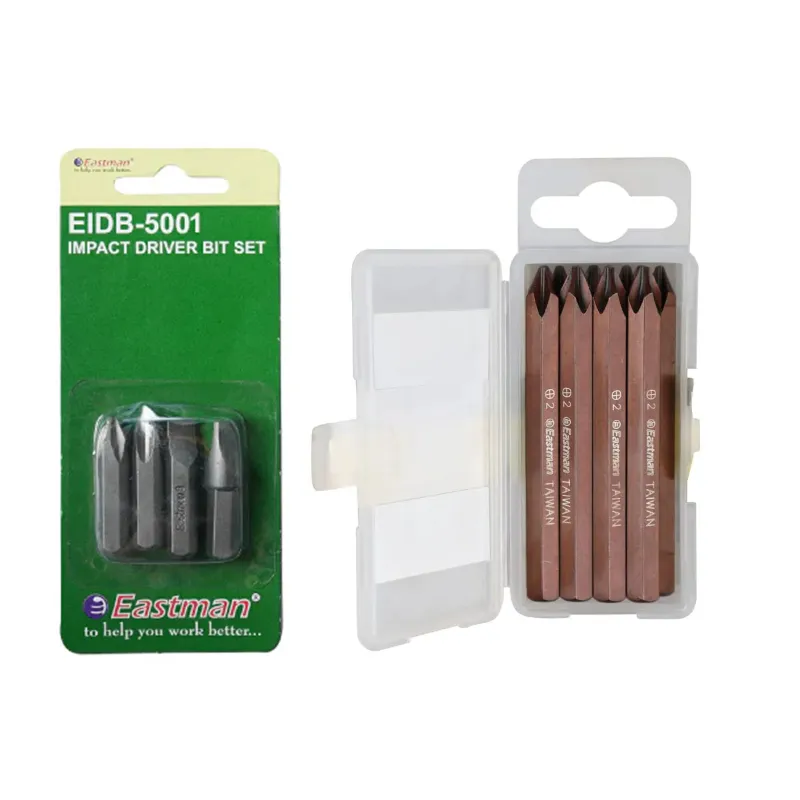 Eastman 24 Pcs 5/16 Inch Spare Bits for Impact Driver Set (EIDB-5036) with Eastman Impact Driver Bit Set, 36MM, E5001 