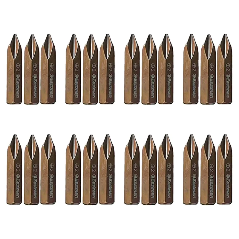 Eastman 24 Pcs 5/16 Inch Hex Spare Bit for Impact Driver (EIDB-5036)