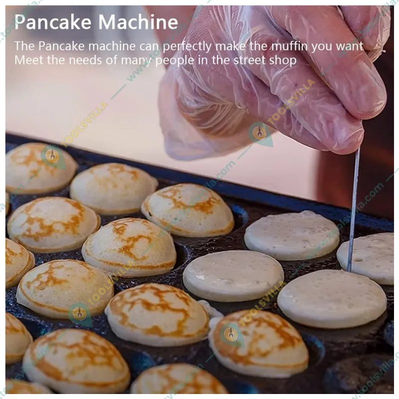 Counter Top Electric Mini Pancake Maker Machine for Home and Restaurant Purposes