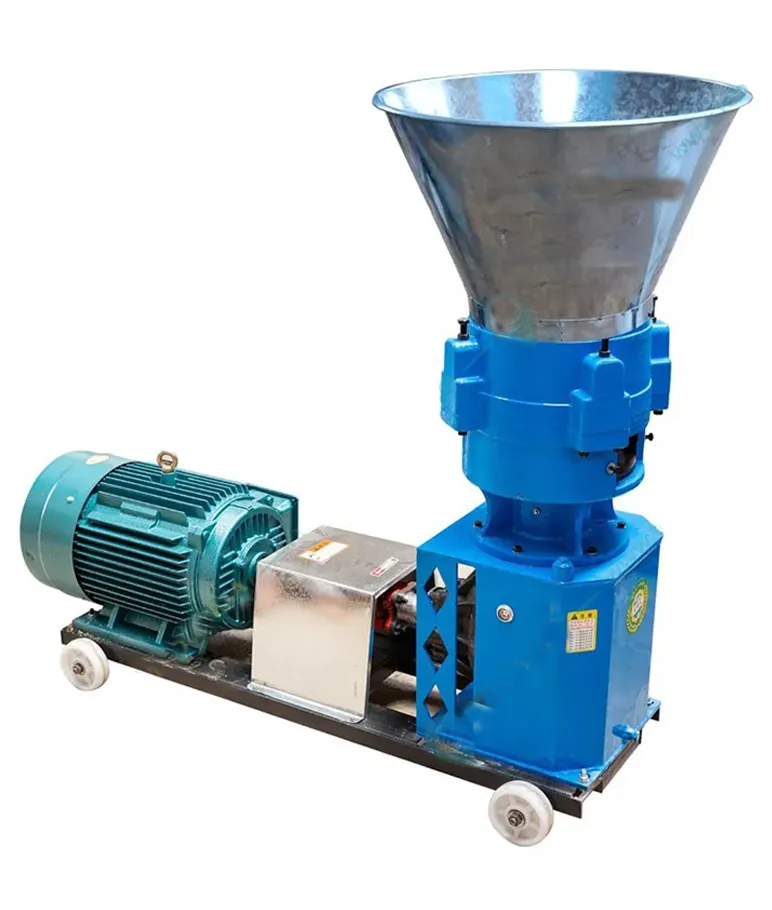 Heavy Duty 10 HP Three Phase Pellet Making Machine with 8mm Pallet Size for Animal Feed Three Phase Motor 