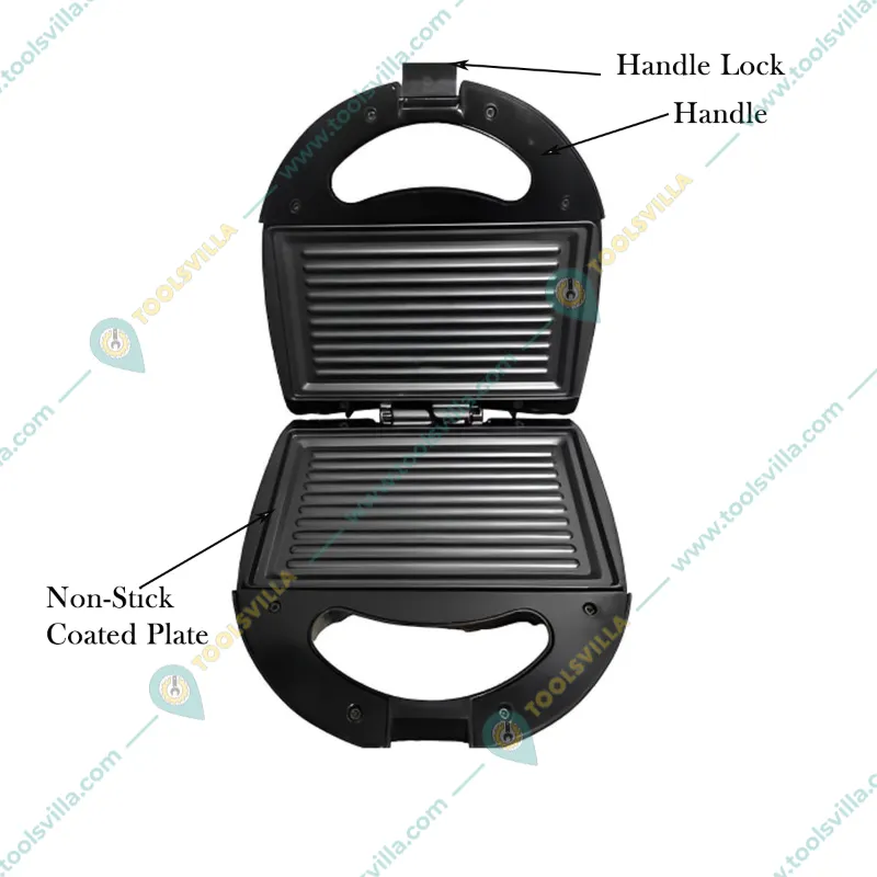Premium Quality Non-Stick Electric Sandwich Toaster