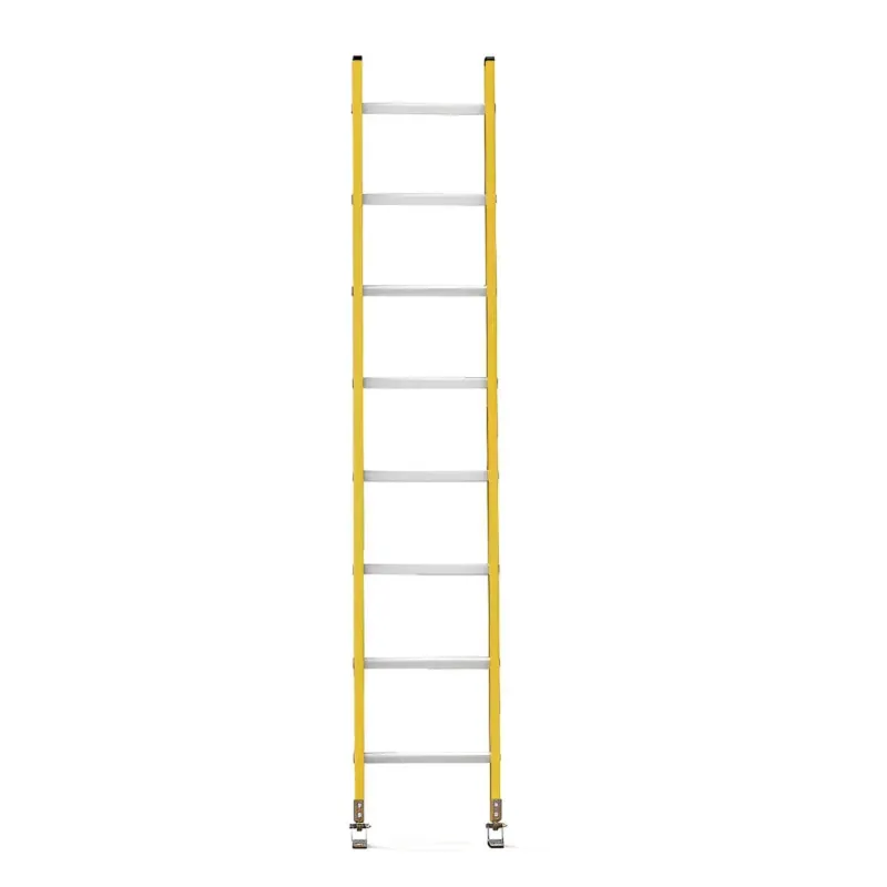 Vishwakarma FRP Fiberglass 8 Steps (2.43m) Wall Support Ladder 
