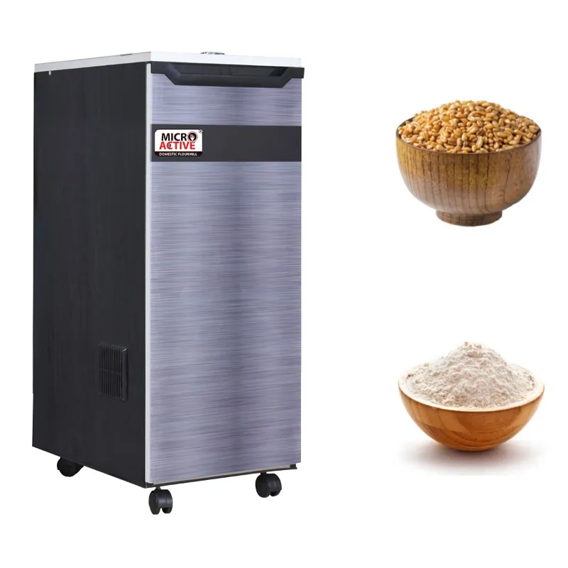 Microactive 1 HP Flour Mill/Atta Chakki Machine With Inside LED Light and Accessories, 10 Kg/hr