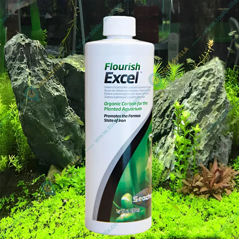 SEACHEM Flourish Excel 250ml, CO2 injection Aquatic Plant Fertilizer (250 ml)