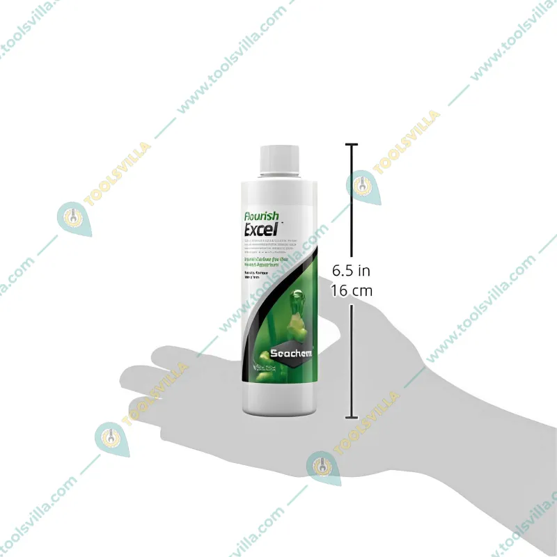SEACHEM Flourish Excel 250ml, CO2 injection Aquatic Plant Fertilizer (250 ml)