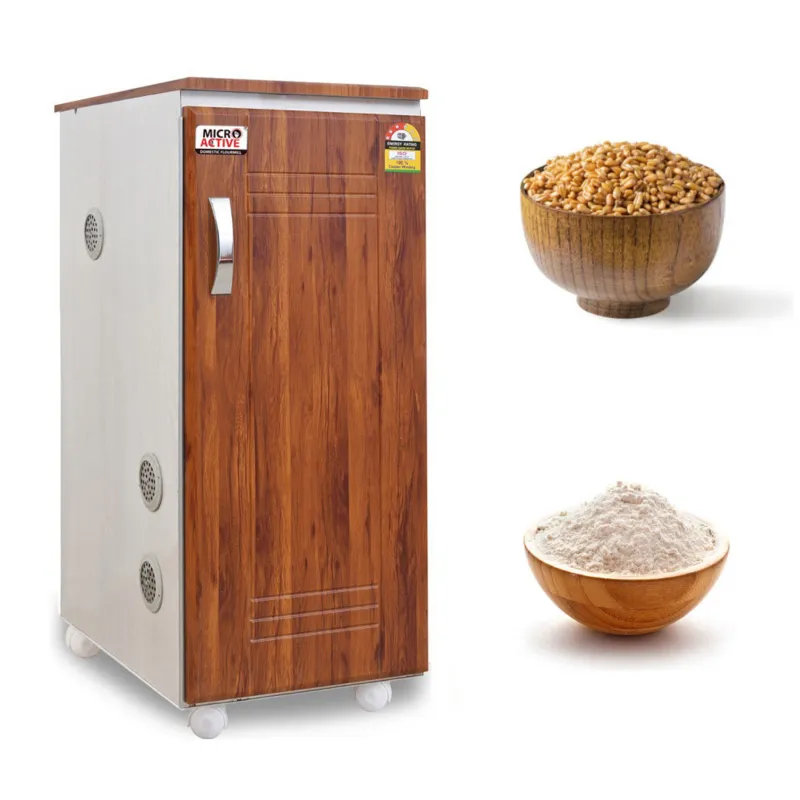 Microactive Alpha Fully Automatic 1 HP Domestic Flour Mill/Atta Chakki/Ghar Ghanti Machine 8 to 10kg/hour With Free Accessories
