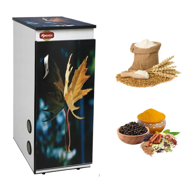 Ajanta GOLD (2 IN 1)2 HP Domestic Cabinet Type Flour Mill, 11-14 Kg/hr Capacity Free Accessories