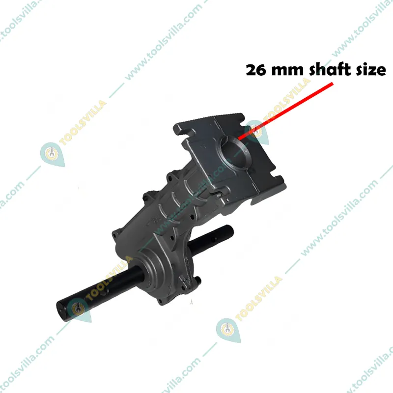 Heavy Duty Gear Shaft Assembly for Brush Cutter Tiller Attachment(Size-26 mm shaft)