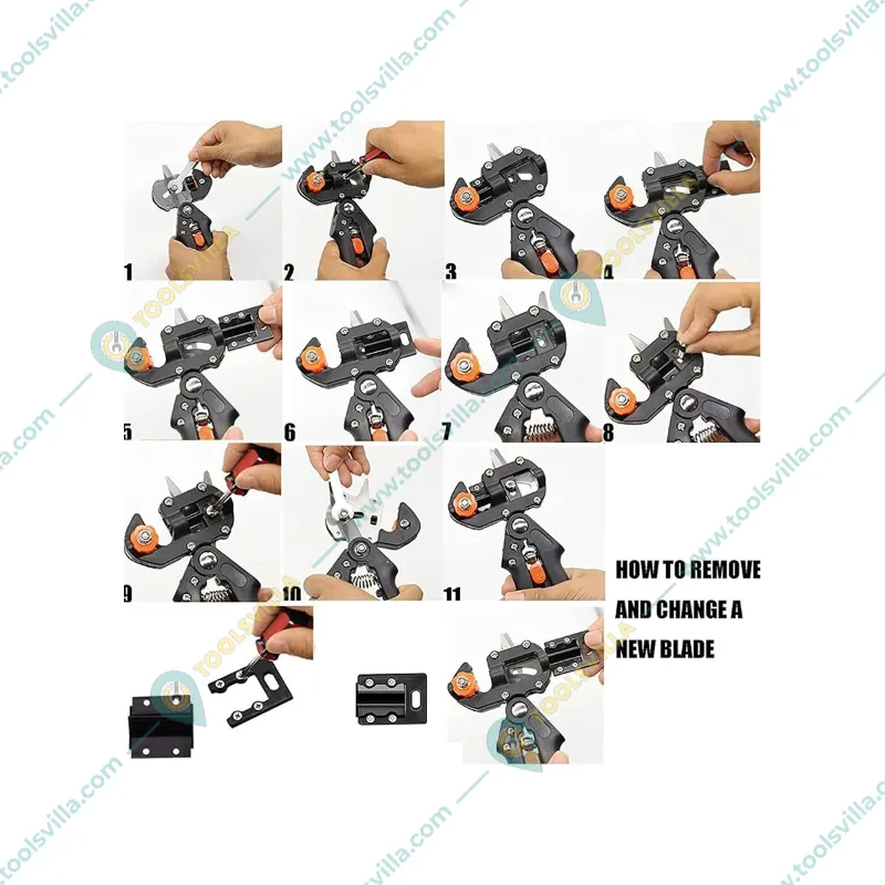 Grafting Tool Kits with 3 Blades and Other Tools for Plant Grafting/ Garden Fruit Tree Pruning Shears/Scissor