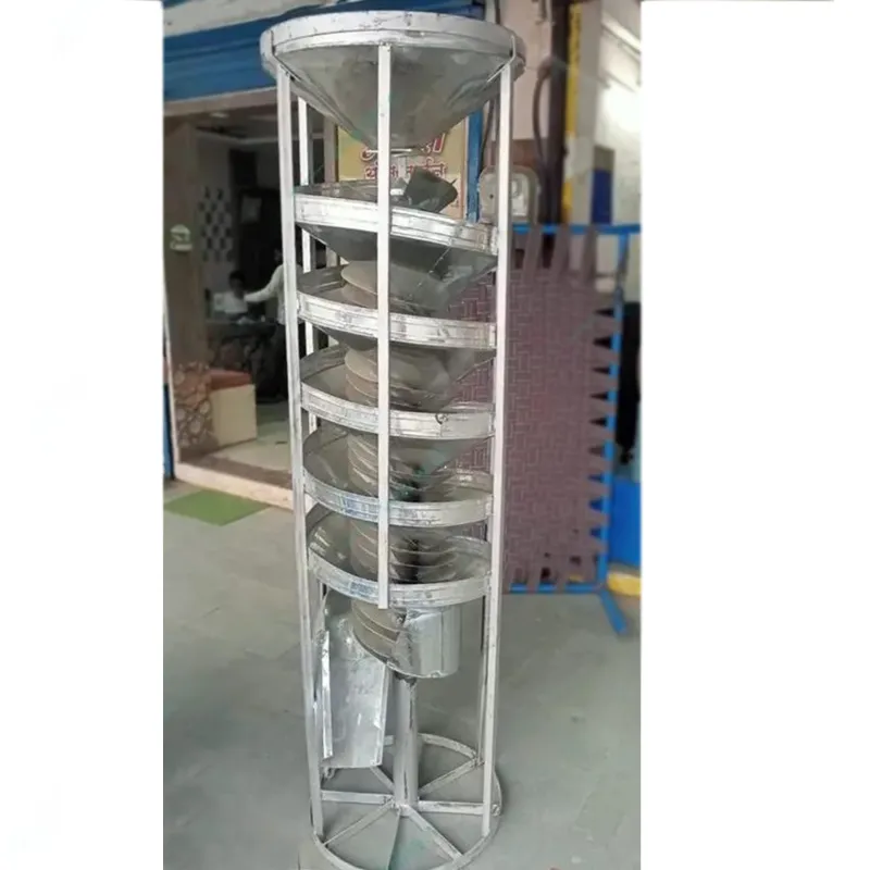 PKV Commercial Spiral Grain Separator Machine, MS Body