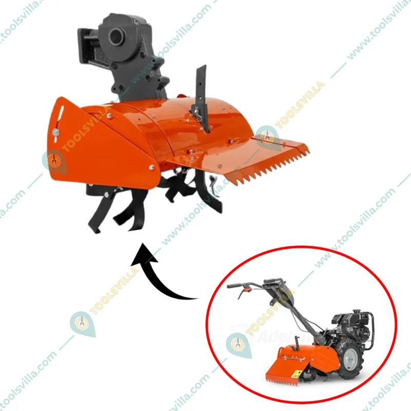 Husqvarna Rear Tine Back Rotary Attachment For Husqvarna TF 440 /TF 545P / TF 545D / TF 545DE Power Weeders / Tillers 