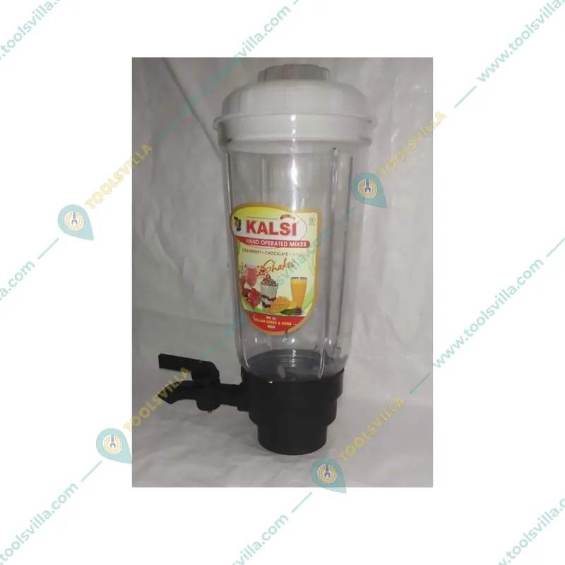 Kalsi Hand Operated Mixer Machine Jar for Fruit Juice
