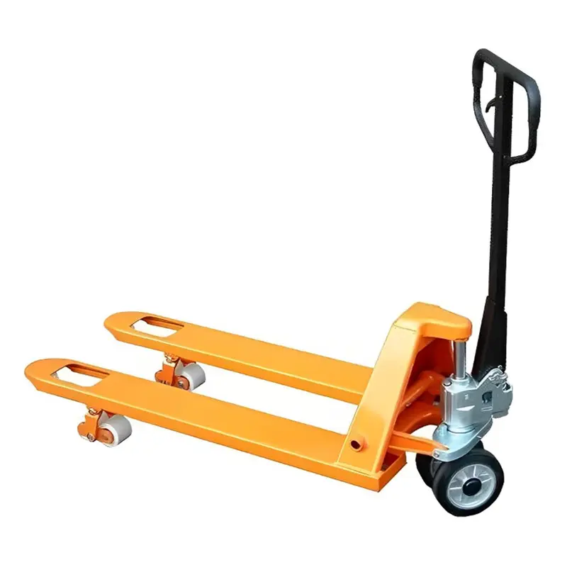 Boltz 2 Ton Hand Pallet Truck - 195 mm Max Lift Height,(L*B) - 150 x 550 mm Fork Size & Durable Nylon Wheels