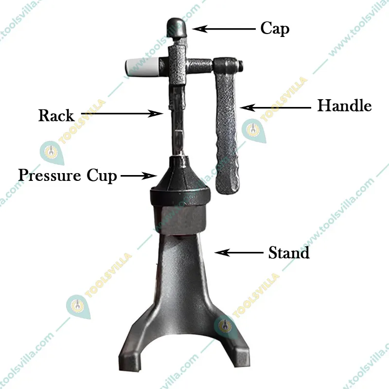 Premium Quality Hand Press Aluminium U-shaped Heavy Base Design Juicer,  Squeezer for Citrus Fruits 